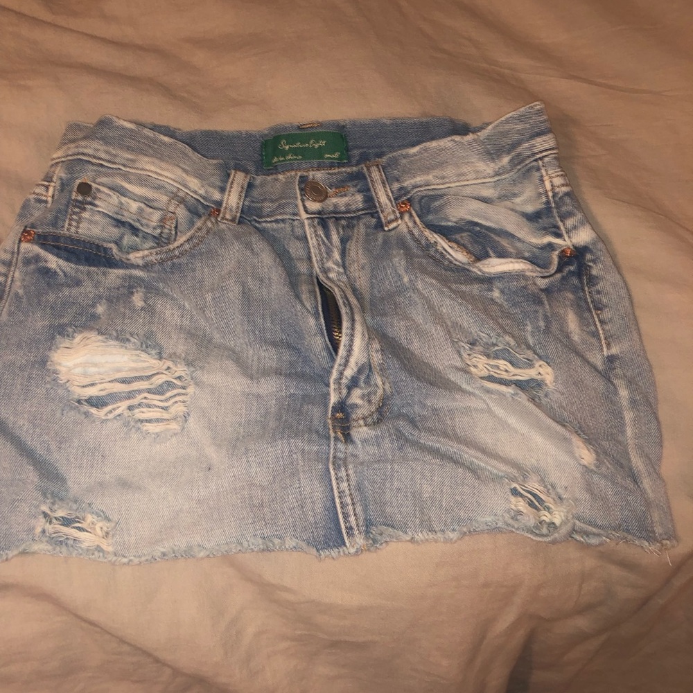 Jean skirt